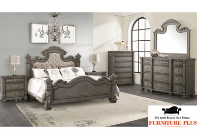 Image for Silvy Queen Bedroom Set By Cosmos Furniture