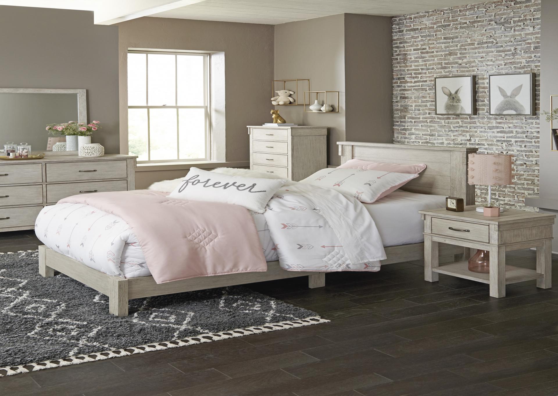 Hollentown Twin Bed, Dresser, and Night Stand,In Store