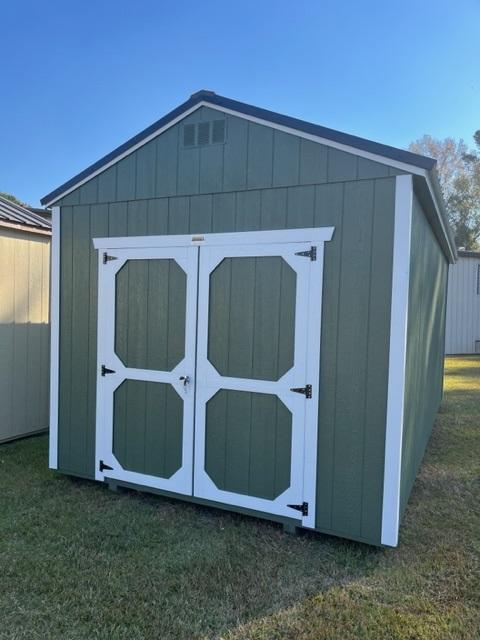 10x20 Rosemary Green Utility Storage Shed,Old Hickory Buildings