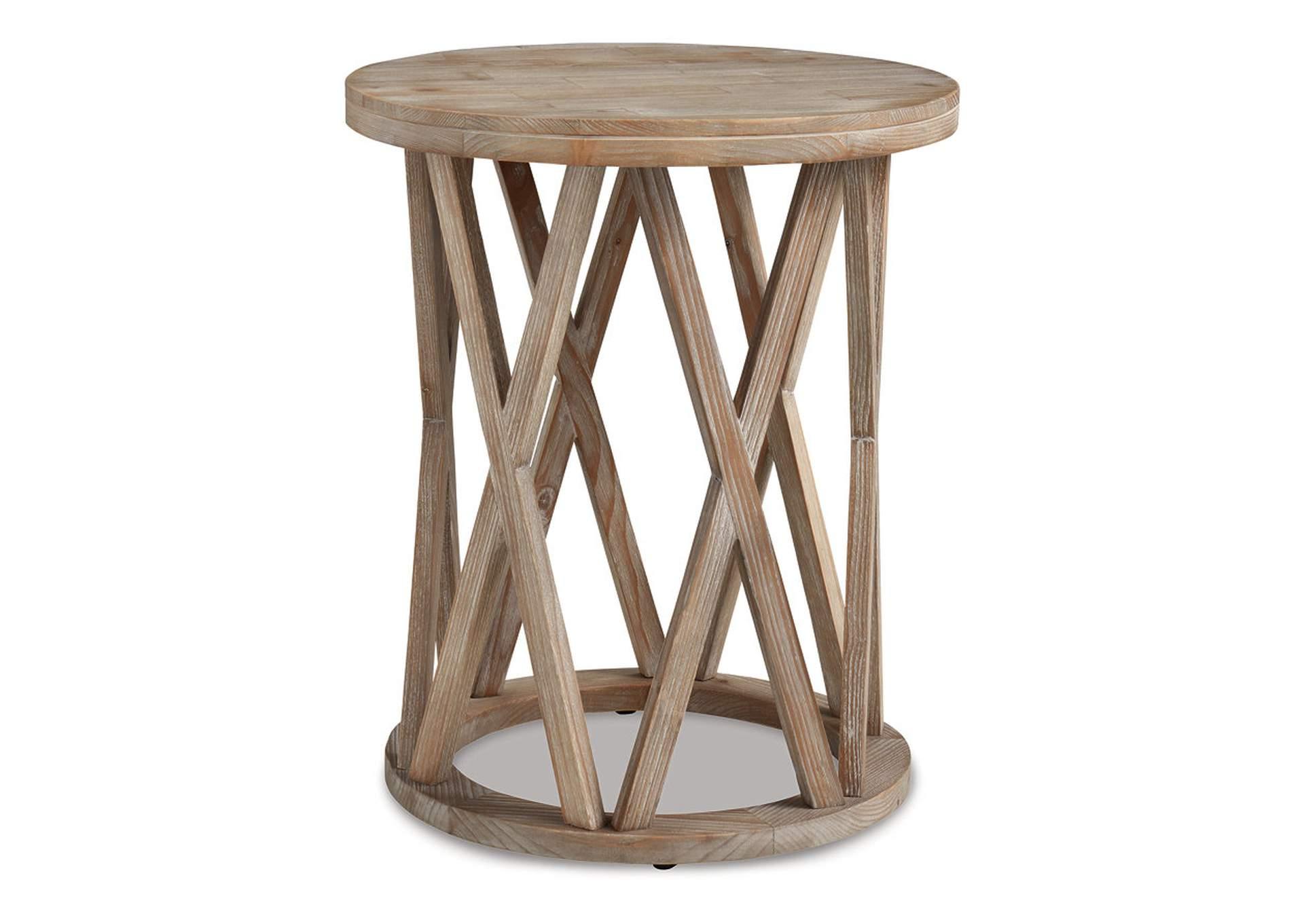 Glasslore End Table,In Store