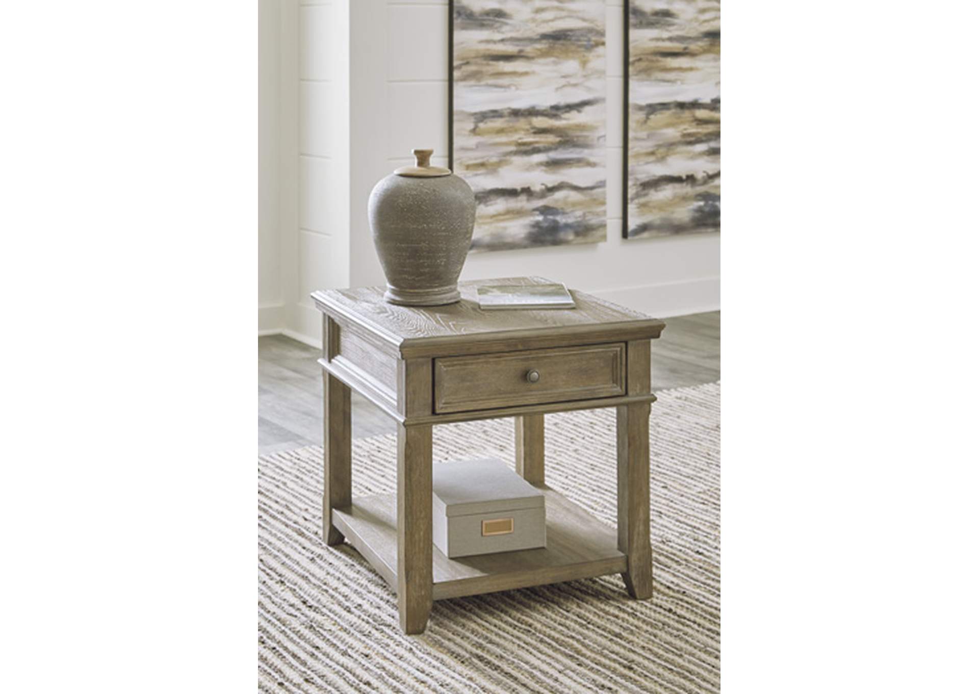 Janismore End Table,In Store