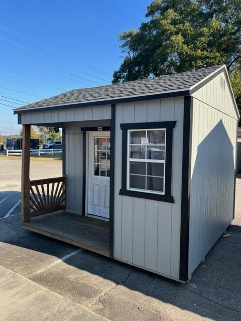 12x12 Gap Grey Discounted Playhouse ,Old Hickory Buildings