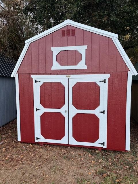 10x16 Barn Red Lofted Storage Shed,Old Hickory Buildings