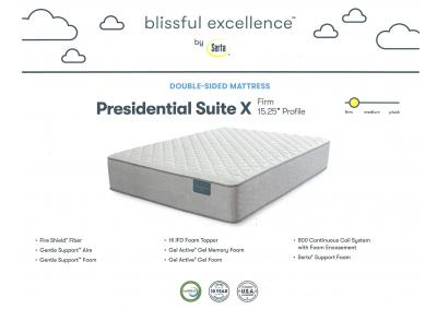 Image for King Presidential Firm Mattress Set