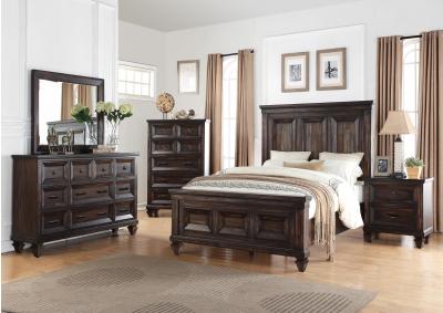 Image for Sevilla queen bed, dresser w/ mirror, and night stand