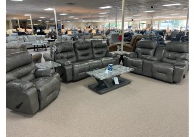 Image for Ryson Leather Reclining Sofa and Loveseat