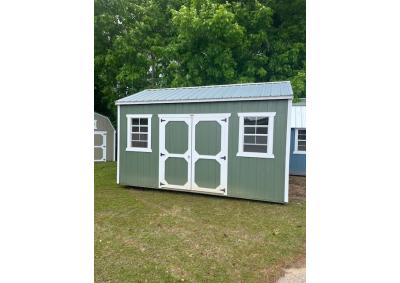 Image for 10x16 Rosemary Green Utility Storage Shed