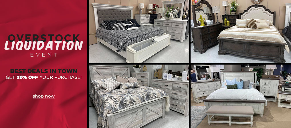Overstock Liquidation Event - Best Deals in Town - Get 20% Off Your Purchase