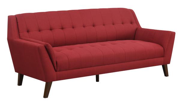 Binetti Sofa - Red,Emerald Home Furnishings