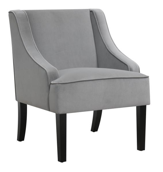 Alyce Accent Chair - Grey,Emerald Home Furnishings