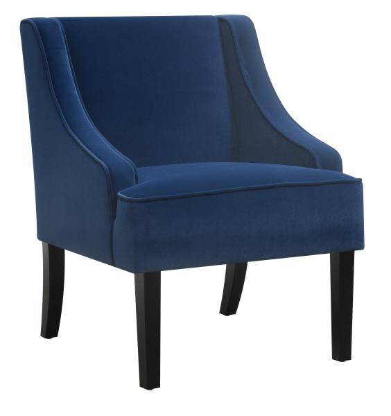 Alyce Accent Chair - Navy Blue,Emerald Home Furnishings