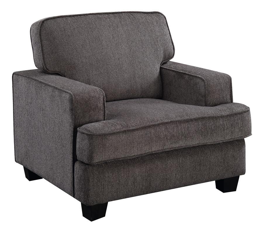 Carter Chair - Ink Grey,Emerald Home Furnishings