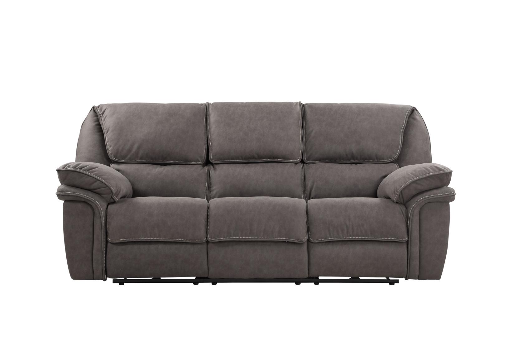 Allyn Power Reclining Sofa - Grey,Emerald Home Furnishings