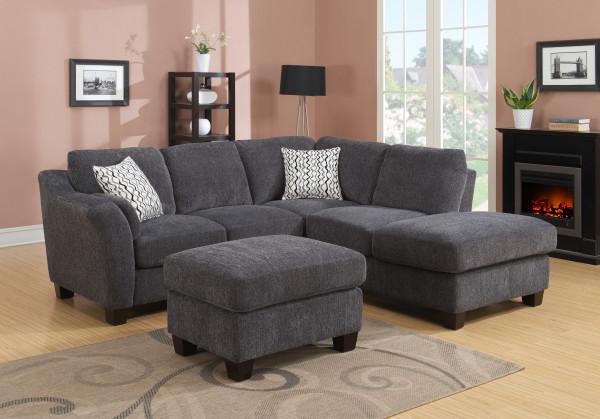 Clayton Ii 2 Pc Sectional - Ottoman Sold Separate,Emerald Home Furnishings
