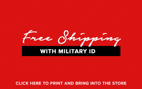 Free Shipping with Military ID