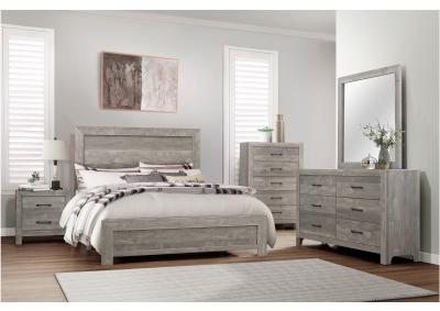 Image for Queen Bed, Dresser, Mirror, Chest, Nightstand
