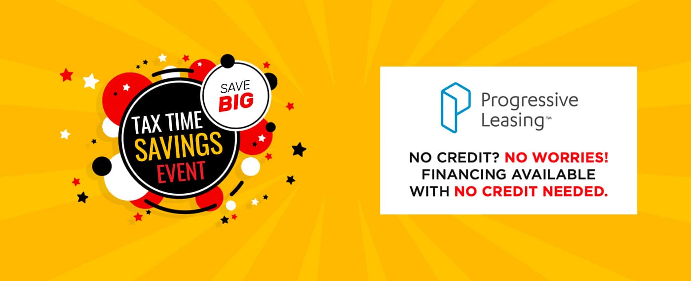 Tax Time Savings Event - Save Big