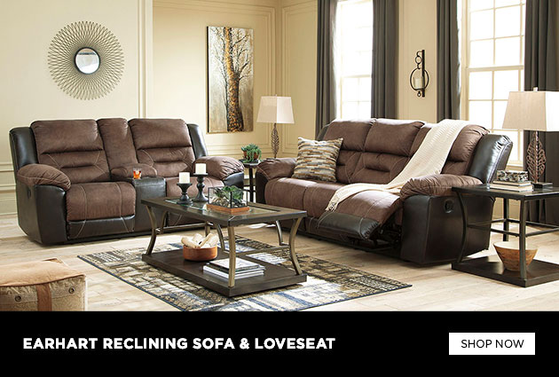 Earhart Reclining Sofa & Loveseat