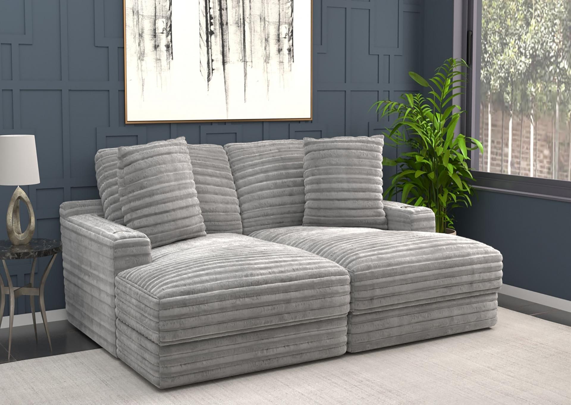 Marcella 2PC Sectional Moon,Huffman Koos