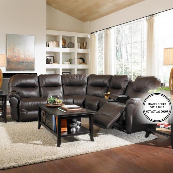 Emerson 6PC Sectional ,Image Depicts Style