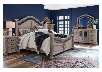 Image for Marlow 4PC King Bedroom Pkg Fawn