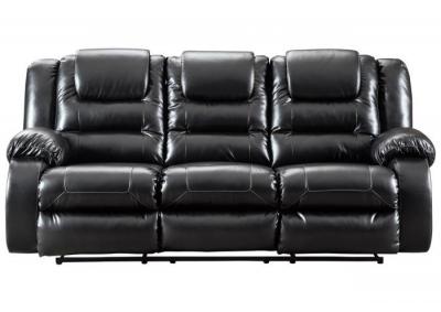 Capri Recliner Sofa Black