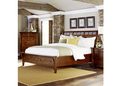 Image for New Louie King Storage Bed