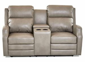 Image for Audrina Power Motion Console Loveseat