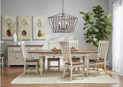 Image for Hill Creek 7PC Dining Room Pkg