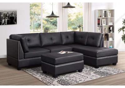 Image for SECTIONAL W OTTOMAN