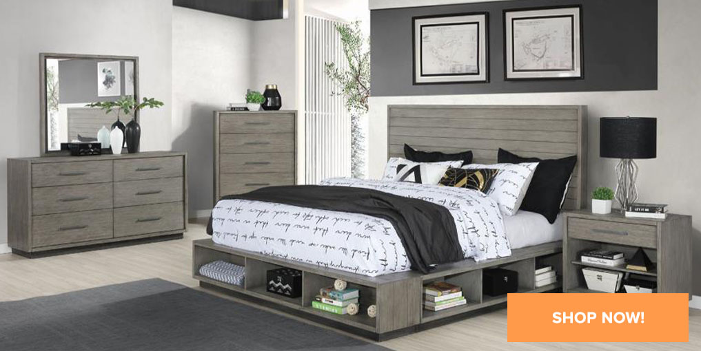 Irving Blvd Furniture Tx, King Bed Set With Storage Bench