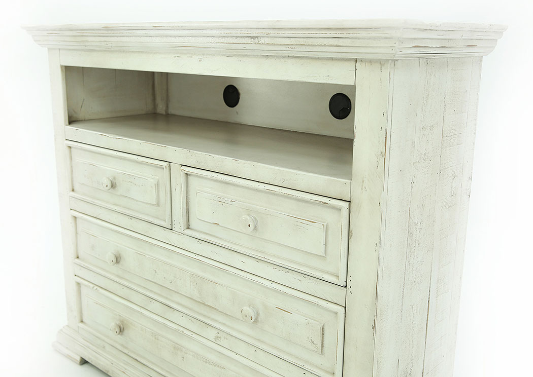 TERRA WHITE MEDIA CHEST,INTERNATIONAL FURNITURE DIRECT, LLC