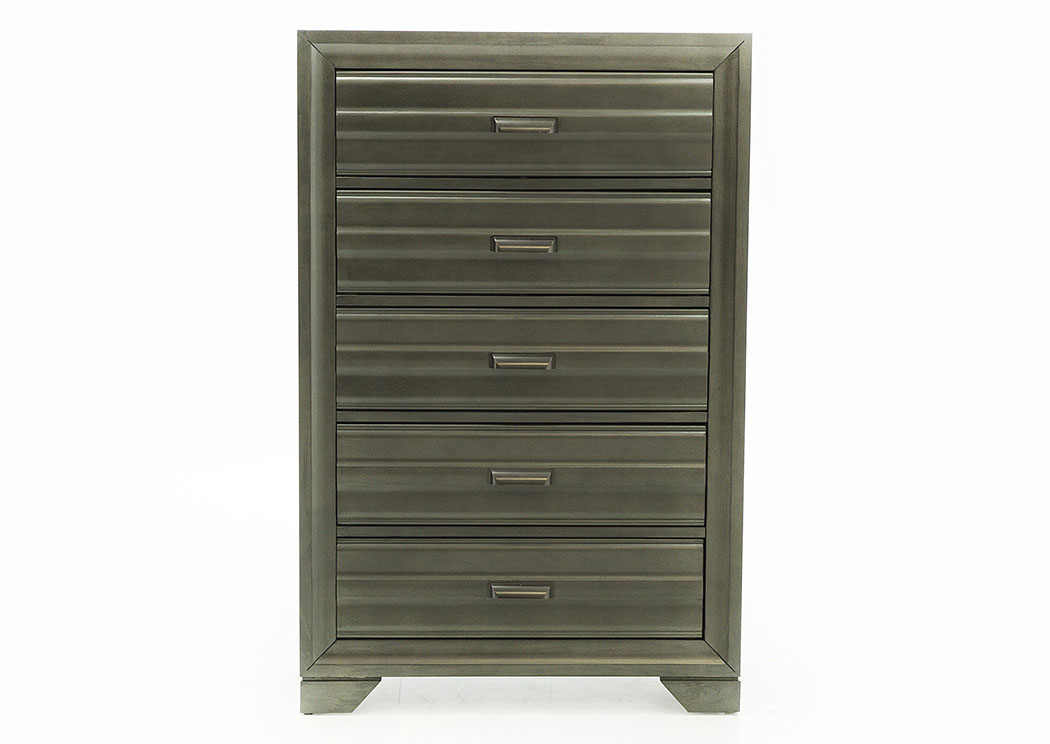 ASLINN ANTIQUE GREY CHEST,LIFESTYLE FURNITURE