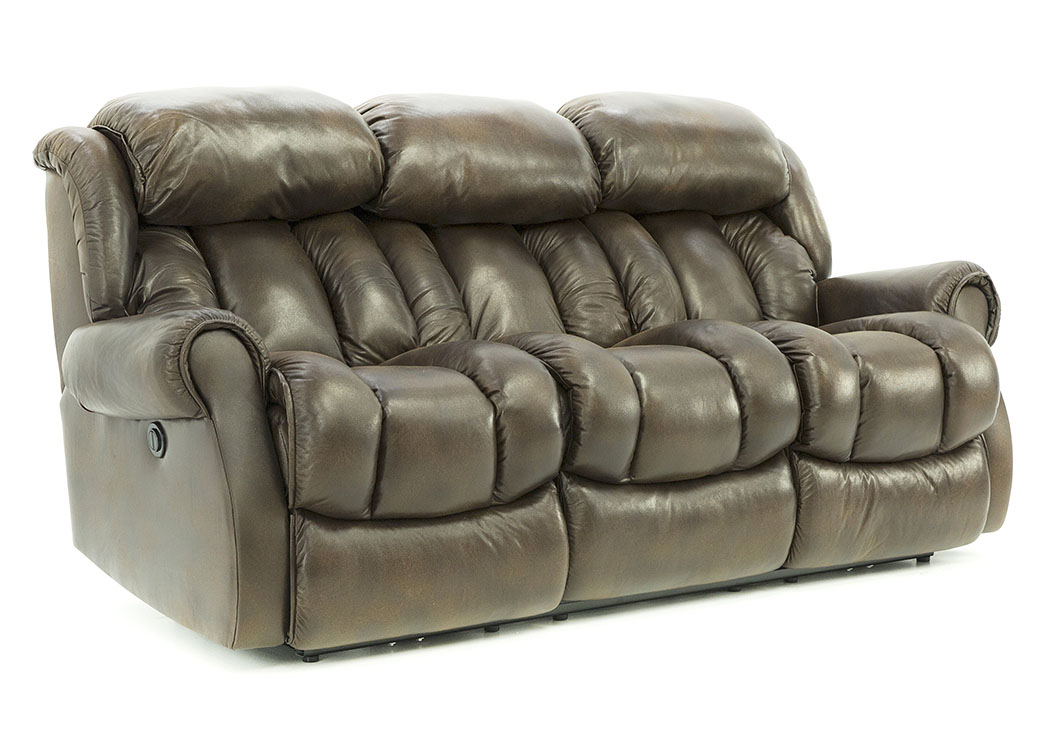 RYKER ESPRESSO POWER RECLINING SOFA,HOME STRETCH