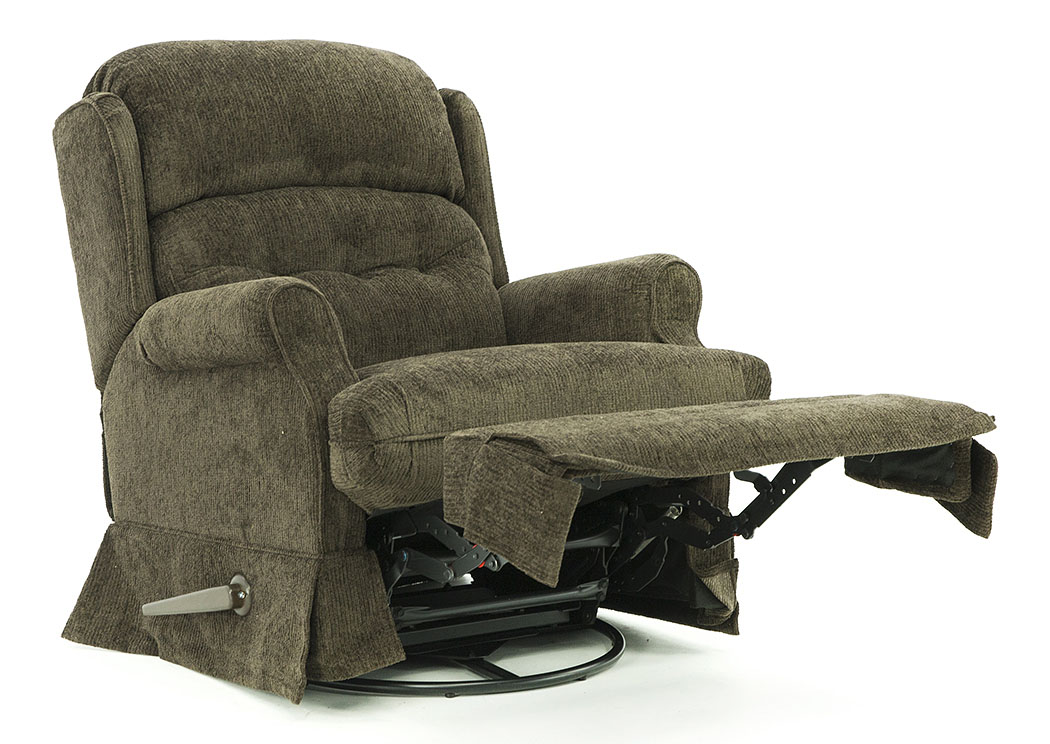 DENZEL JAVA SWIVEL RECLINER,HOME STRETCH