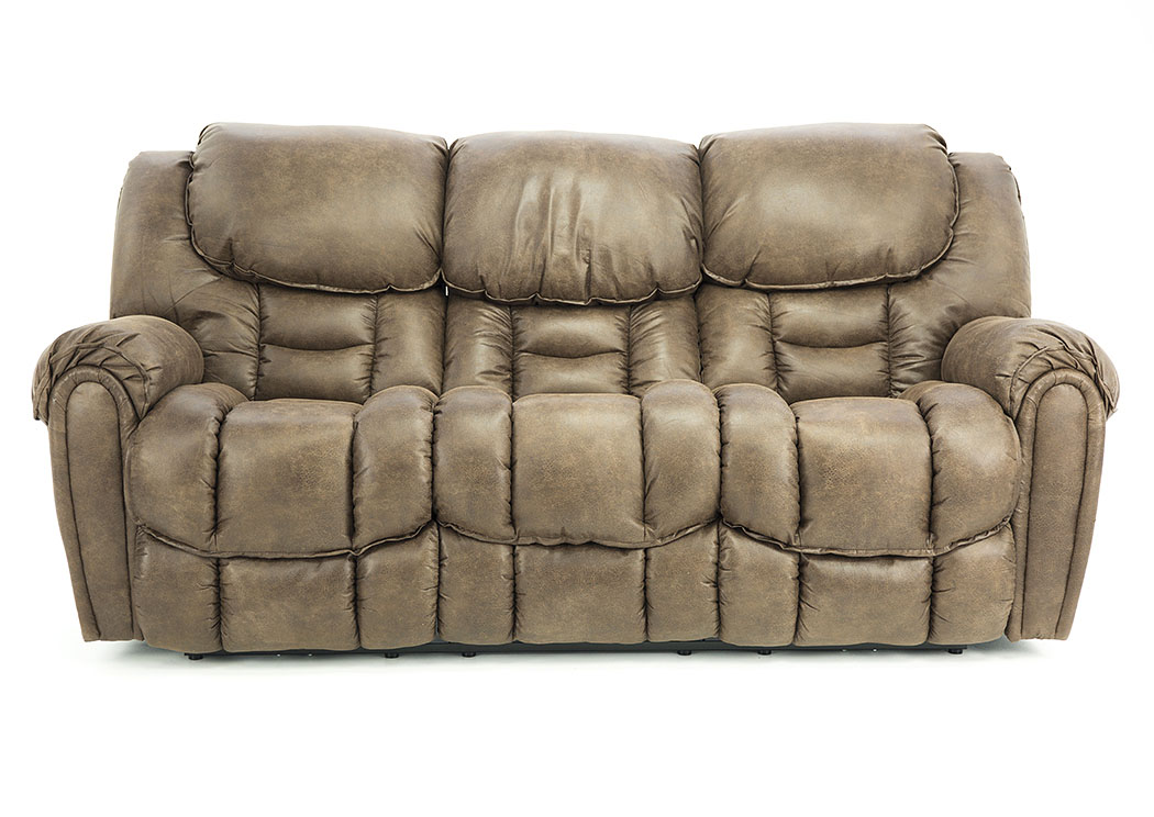 BAXTER MOCHA POWER RECLINING SOFA,HOME STRETCH