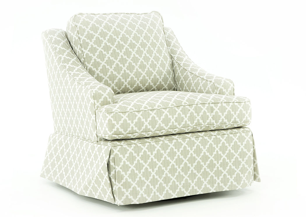 AYLA KHAKI SWIVEL GLIDER,BEST CHAIRS INC