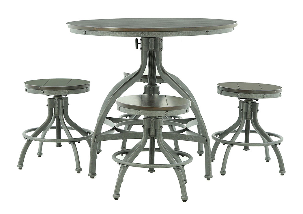 ODIUM 5PC PUB DINING SET,ASHLEY FURNITURE INC.