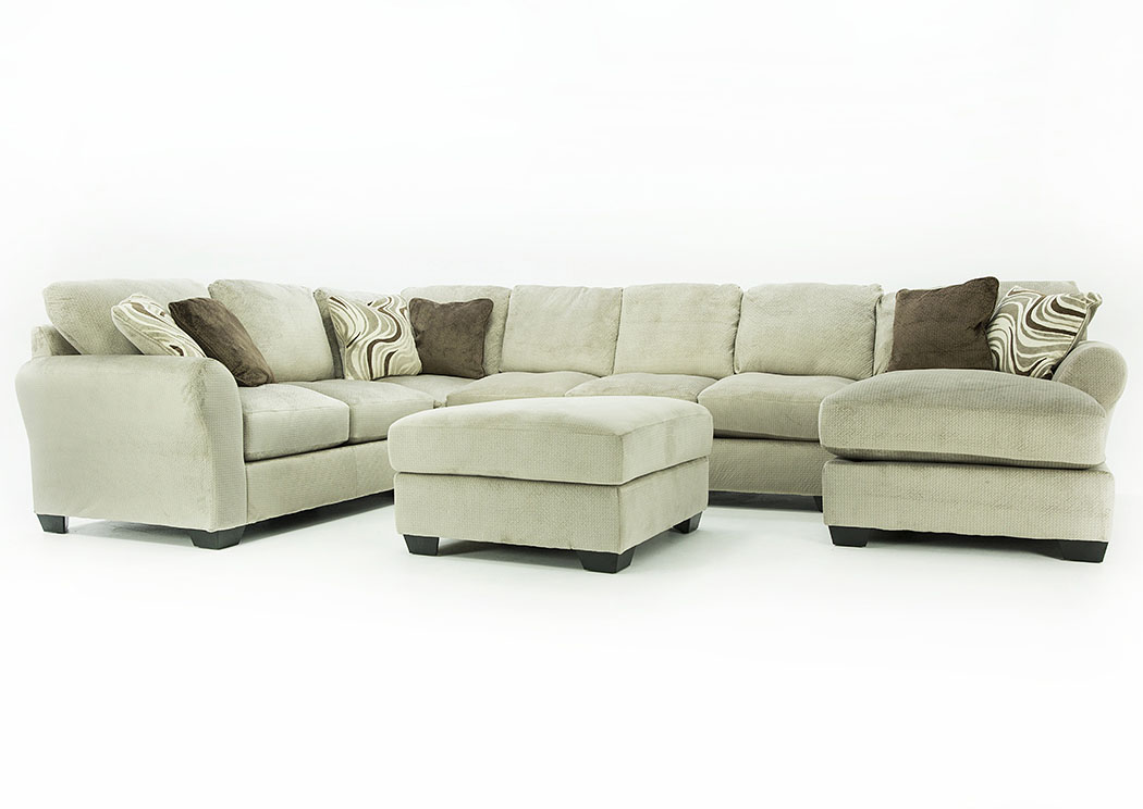 HAZES FLEECE 4PC SECTIONAL,ASHLEY FURNITURE INC.