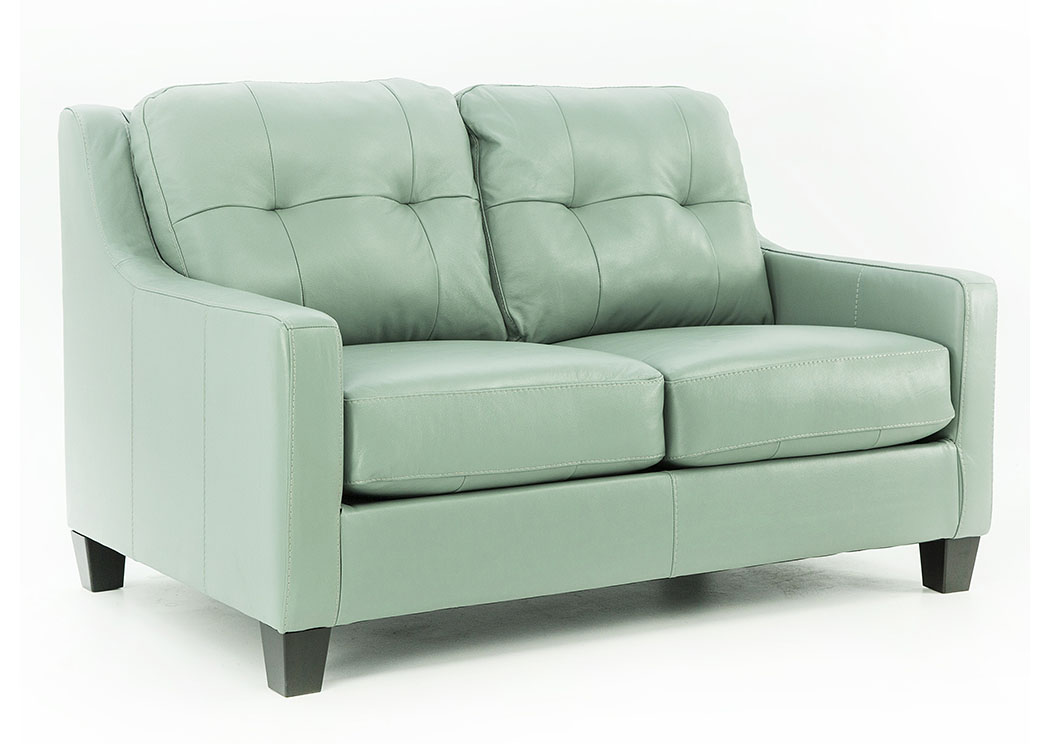 O KEAN SKY LEATHER LOVESEAT,ASHLEY FURNITURE INC.