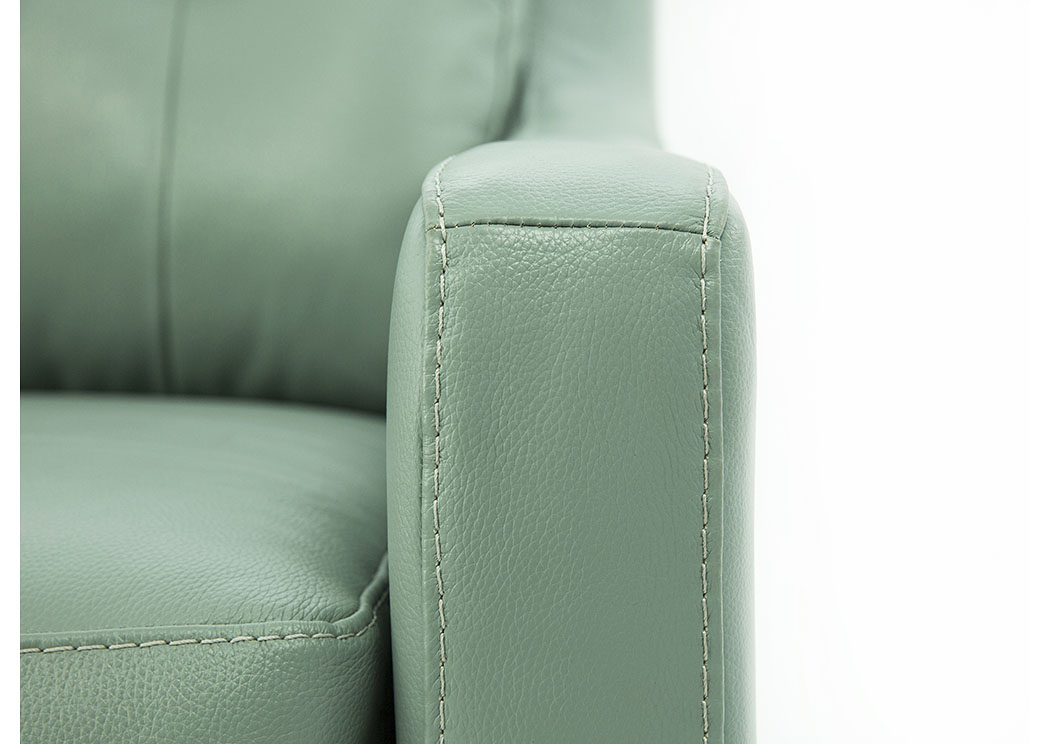 O KEAN SKY LEATHER LOVESEAT,ASHLEY FURNITURE INC.