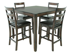 Image for COVIAR 5PC PUB DINING SET