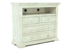 TERRA WHITE MEDIA CHEST,INTERNATIONAL FURNITURE DIRECT, LLC