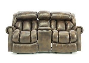 Image for RYKER ESPRESSO RECLINING LOVESEAT WITH CONSOLE