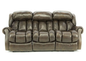 RYKER ESPRESSO POWER RECLINING SOFA,HOME STRETCH