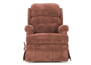 Image for DENZEL PERSIMMON SWIVEL RECLINER