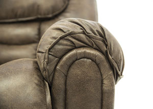 BAXTER MOCHA POWER RECLINING SOFA,HOME STRETCH