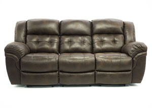 HAYGEN ESPRESSO RECLINING SOFA,HOME STRETCH