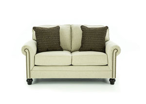 MILARI LINEN LOVESEAT,ASHLEY FURNITURE INC.