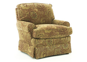 QUINN NUTMEG CLUB CHAIR,BEST CHAIRS INC